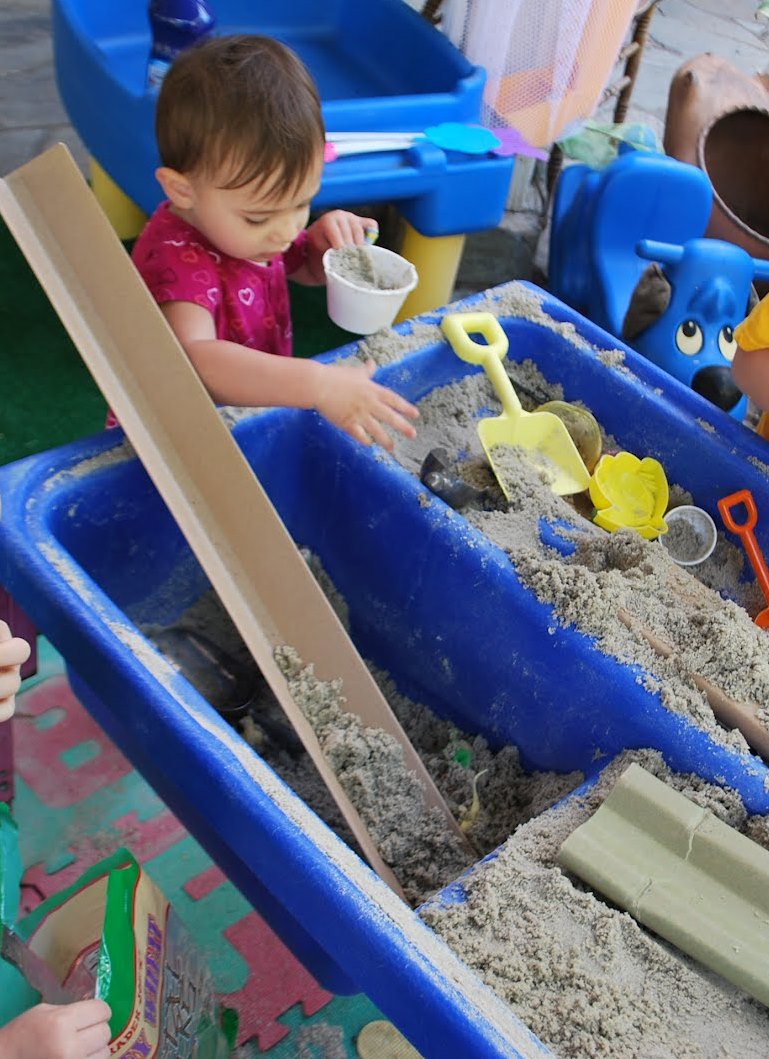 Sand Play, Outdoor Learning Environment